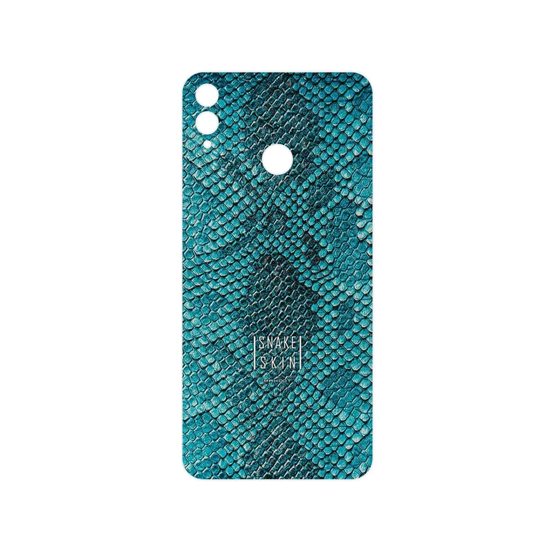 برچسب پوششی ماهوت مدل Blue Snake Skin مناسب برای گوشی موبایل آنر 8X