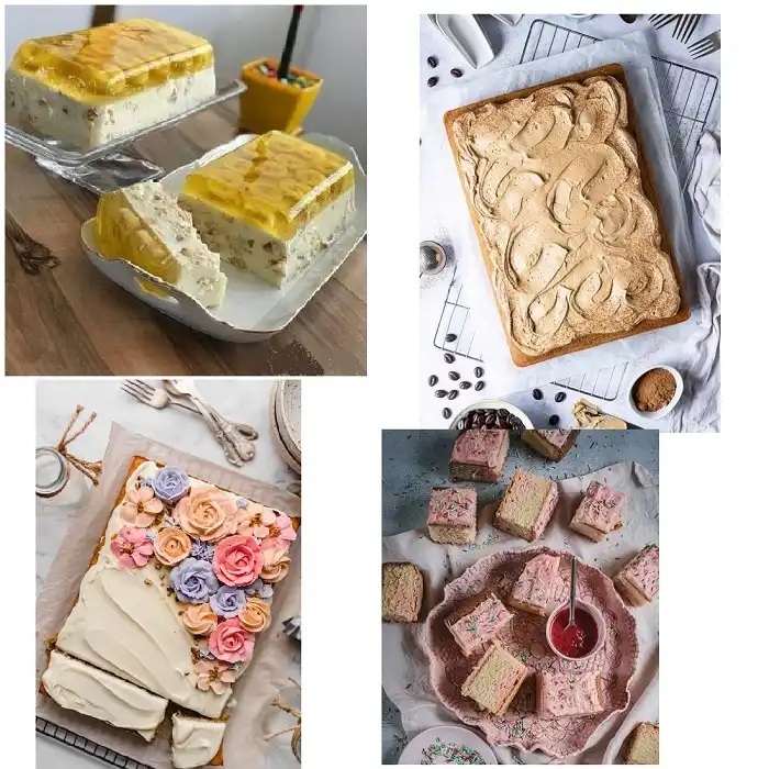 قالب کیک به گز مدل مستطیل گرانیتی