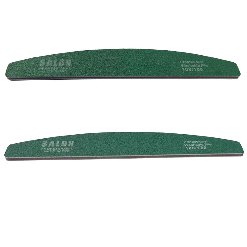 سوهان ناخن سالن مدل Professional-100-100VF100-180 مجموعه 2 عددی 