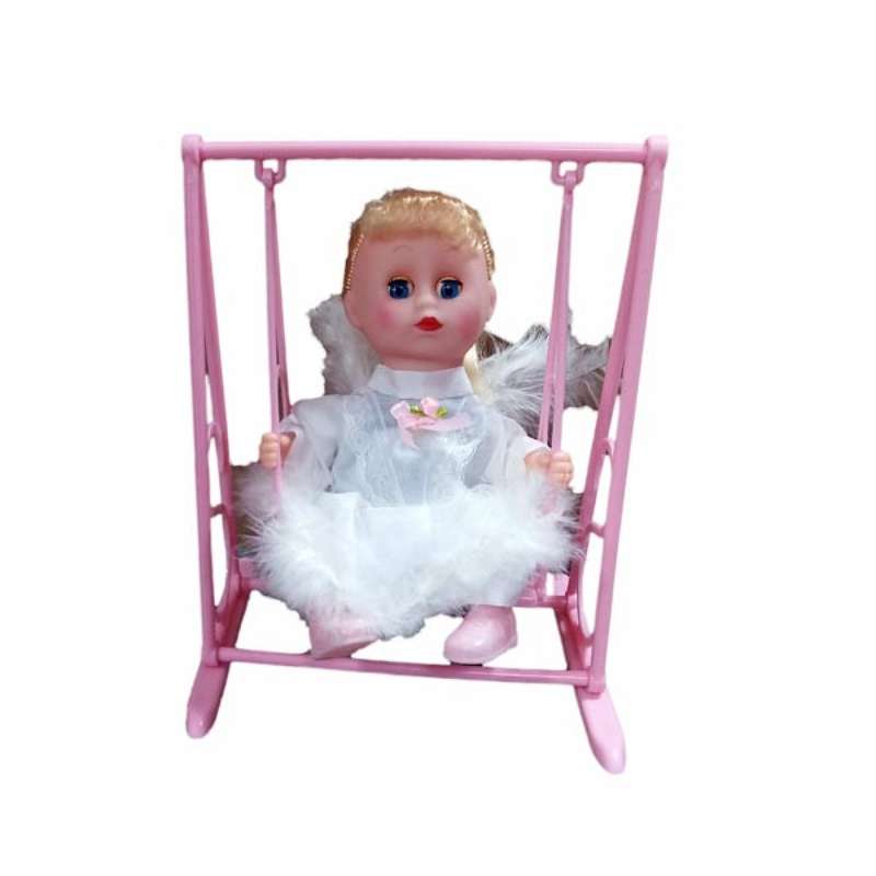 عروسک مدل Swing Doll کد 6322 ارتفاع 23 سانتی متر 