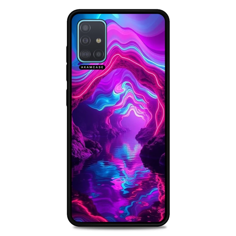 کاور آکام مدل AMC-WSGA51-NEON-14 مناسب برای گوشی موبایل سامسونگ Galaxy A51