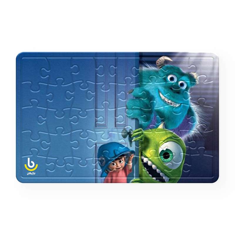 پازل 54 تکه باژیکان طرح مانستر کد 20200102