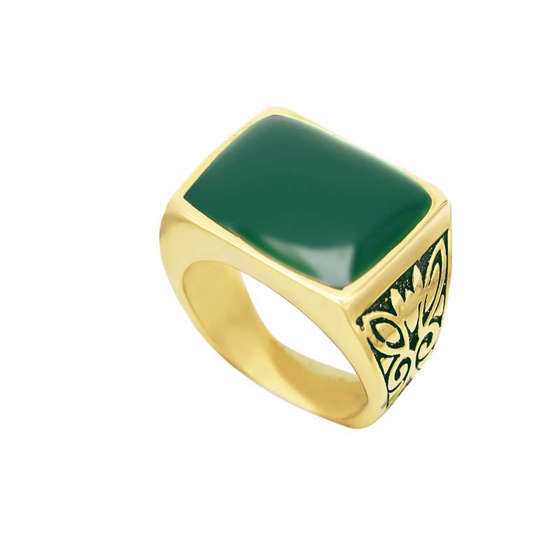 انگشتر زنانه مدل طلاروس اسلیمی کد 0140116