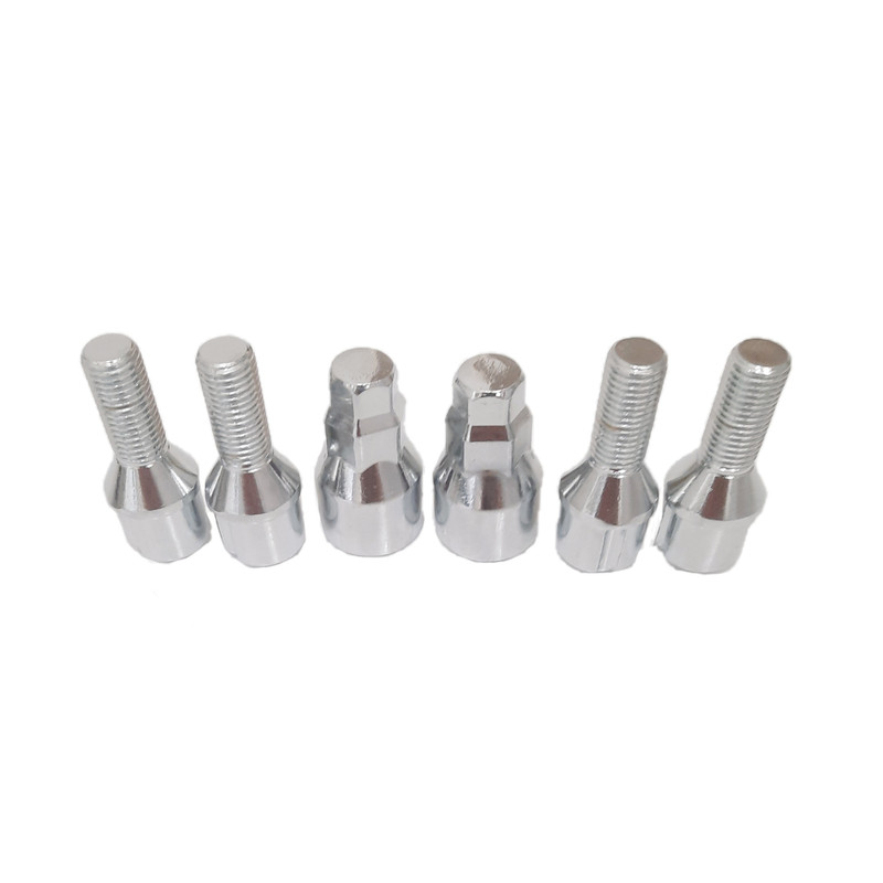 قفل رینگ خودرو ضد سرقت کاربار مدل CarBar_317 مناسب برای MVM X33 بسته 6 عددی