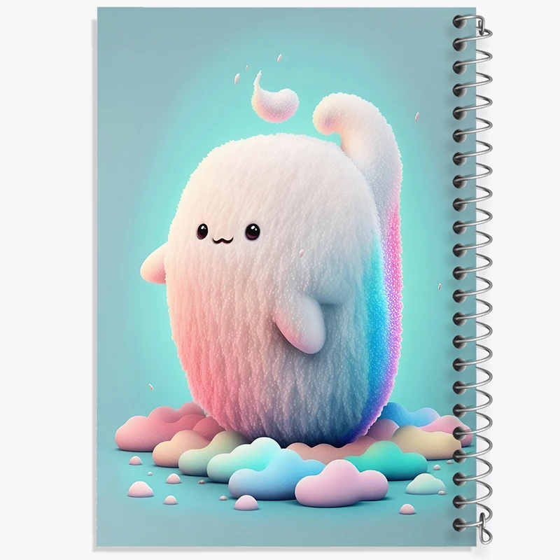 دفتر لیست خرید 50 برگ خندالو طرح هیولای بامزه کد N5297