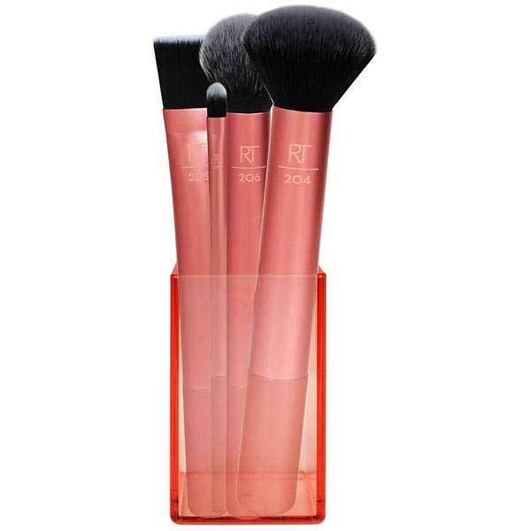ست برس آرایشی ریل تکنیکس مدل Flawless Base مجموعه 4 عددی