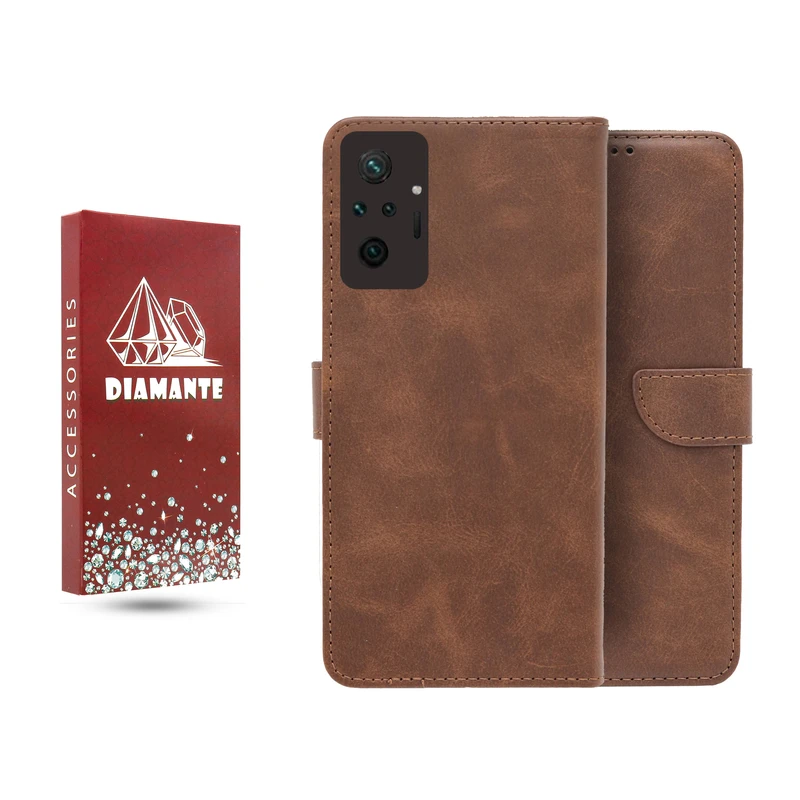 کیف کلاسوری دیامانته مدل چرم مناسب برای گوشی موبایل شیائومی Redmi Note 10 Pro 4G