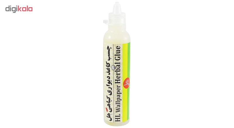 چسب کاغذد دیواری 30 کاره گیاهی هل مدل Organic حجم 300 میلی لیتر