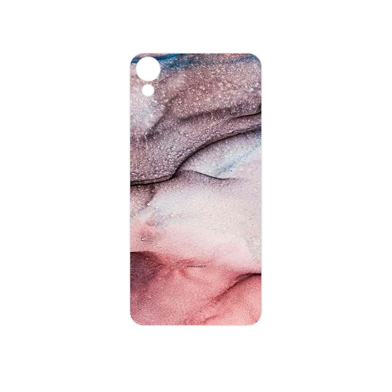 برچسب پوششی ماهوت مدل Smoky pink marble مناسب برای گوشی موبایل اچ تی سی Desire 825
