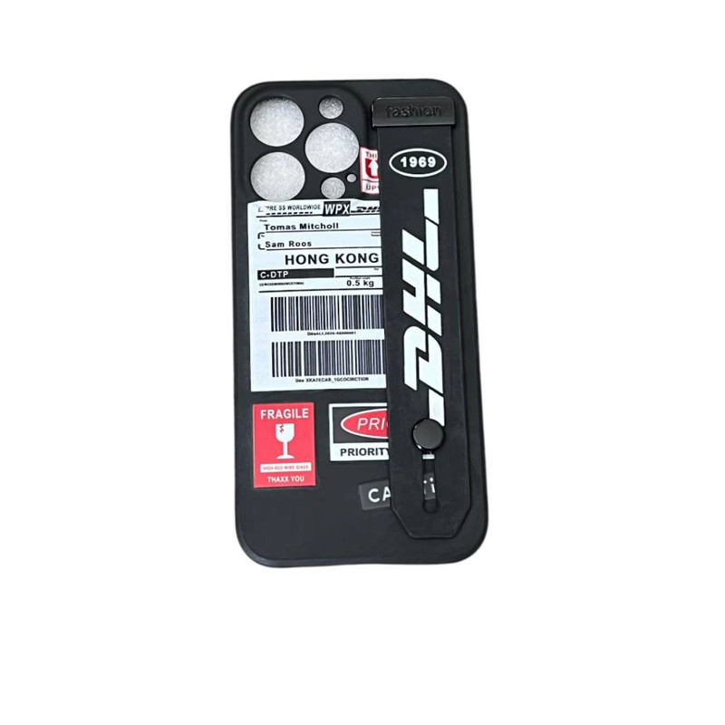 کاور مدل سیلیکونی دستبندی طرح DHL مناسب برای گوشی موبایل اپل  Iphone 11 promax