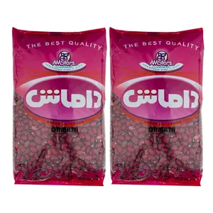 لوبیا چیتی داماش - 900 گرم بسته 2 عددی