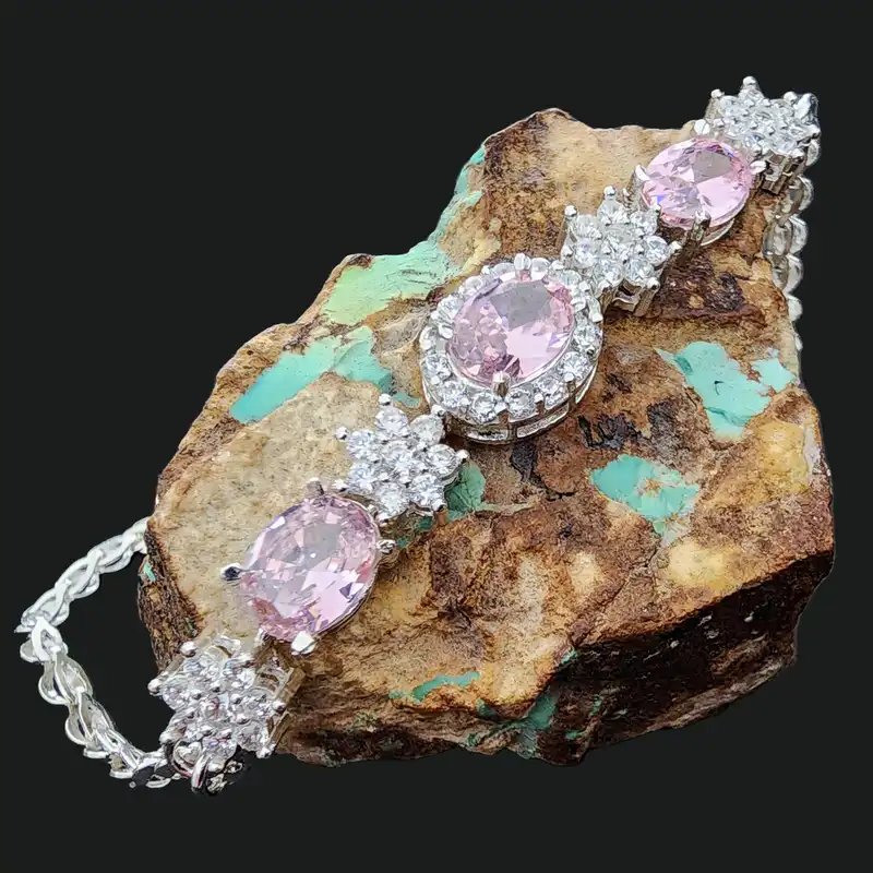 دستبند نقره زنانه مسعود جلالی نقره کار مدل 30656