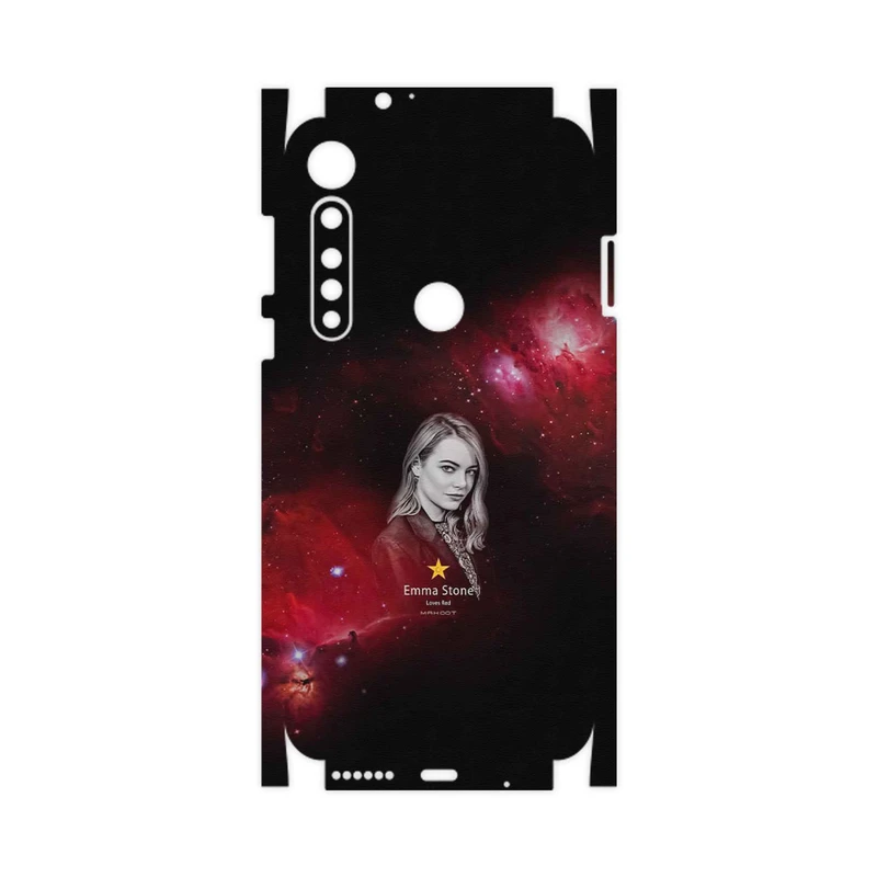 برچسب پوششی ماهوت مدل Emma Stone-FullSkin مناسب برای گوشی موبایل موتورولا One Vision Plus