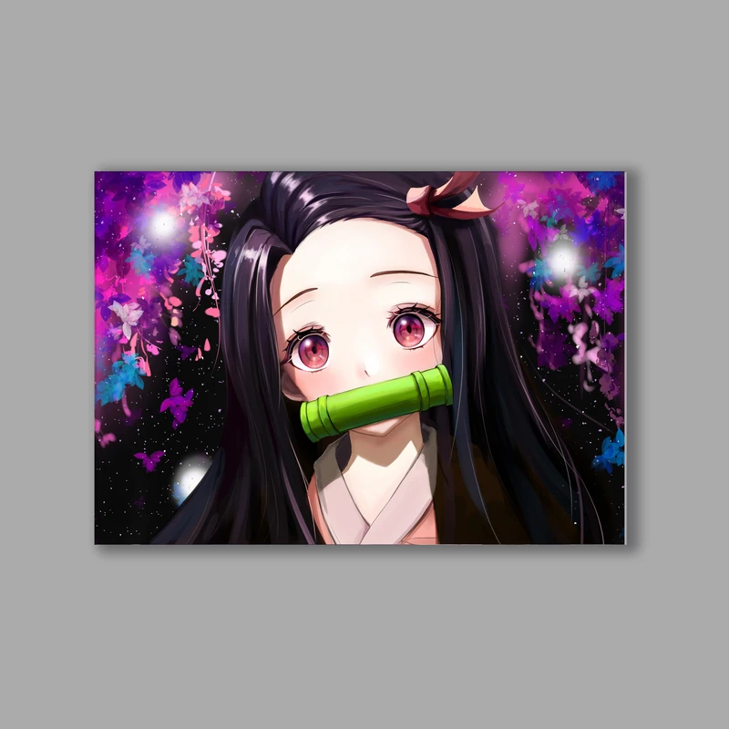 تابلو شاسی مدل انیمه شیطان کش Demon Slayer کد LA-10444