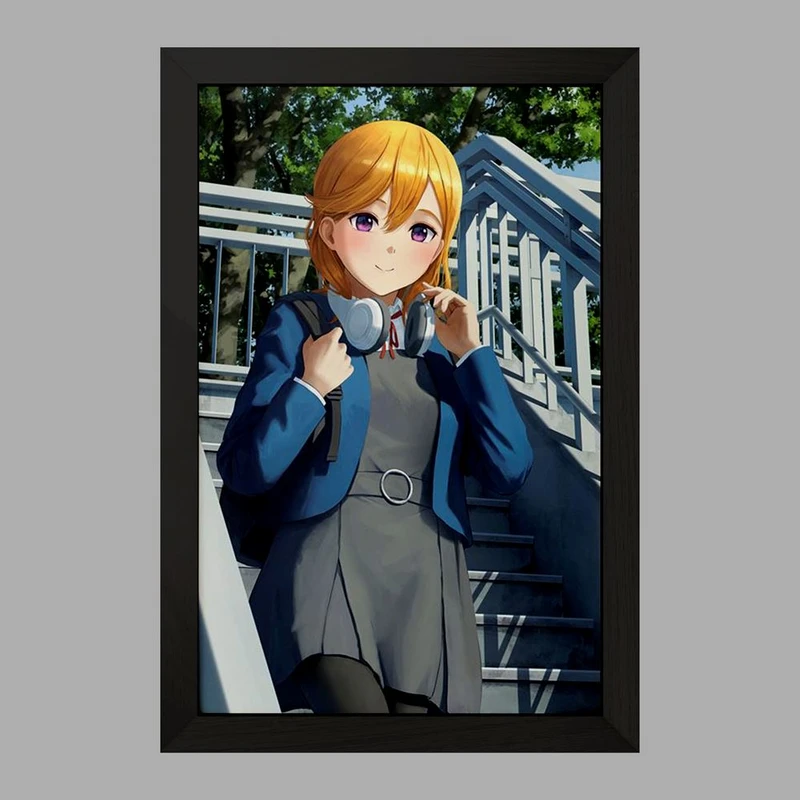 تابلو خندالو مدل کانون انیمه لاو لایو Love Live  کد 18314