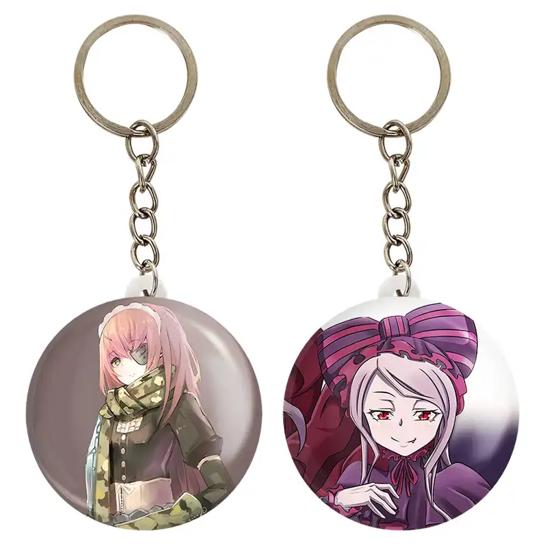 جاکلیدی خندالو مدل سی زی انیمه اورلرد کد 1832418322 مجموعه 2 عددی