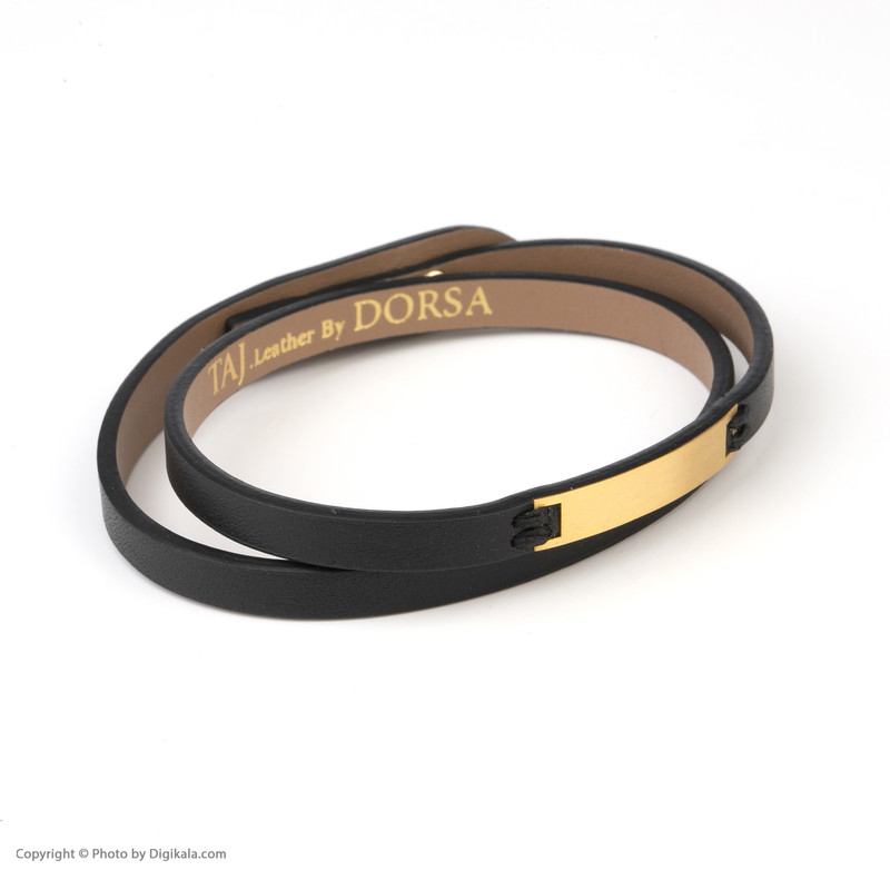 دستبند طلا 18 عیار مردانه تاج مدل G290