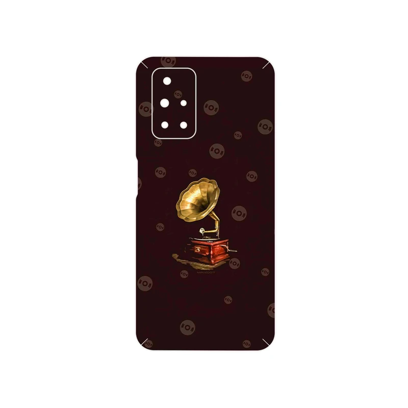 برچسب پوششی ماهوت مدل Gramophone Nostalgia مناسب برای گوشی موبایل شیائومی Redmi 10 Prime