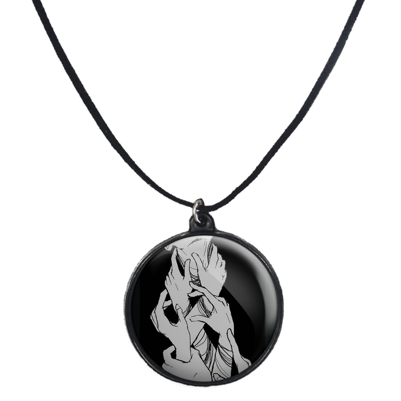 گردنبند پرمانه طرح خفن کد pmb.3464 مدل دو طرفه