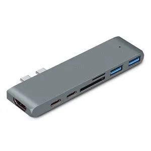 هاب USB-C هفت پورت مدل C-800