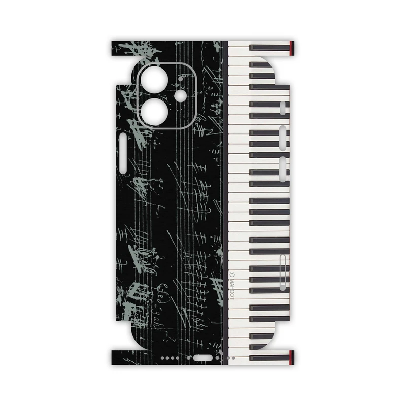 برچسب پوششی ماهوت مدل Piano-Instrument-FullSkin مناسب برای گوشی موبایل اپل iPhone 12 mini