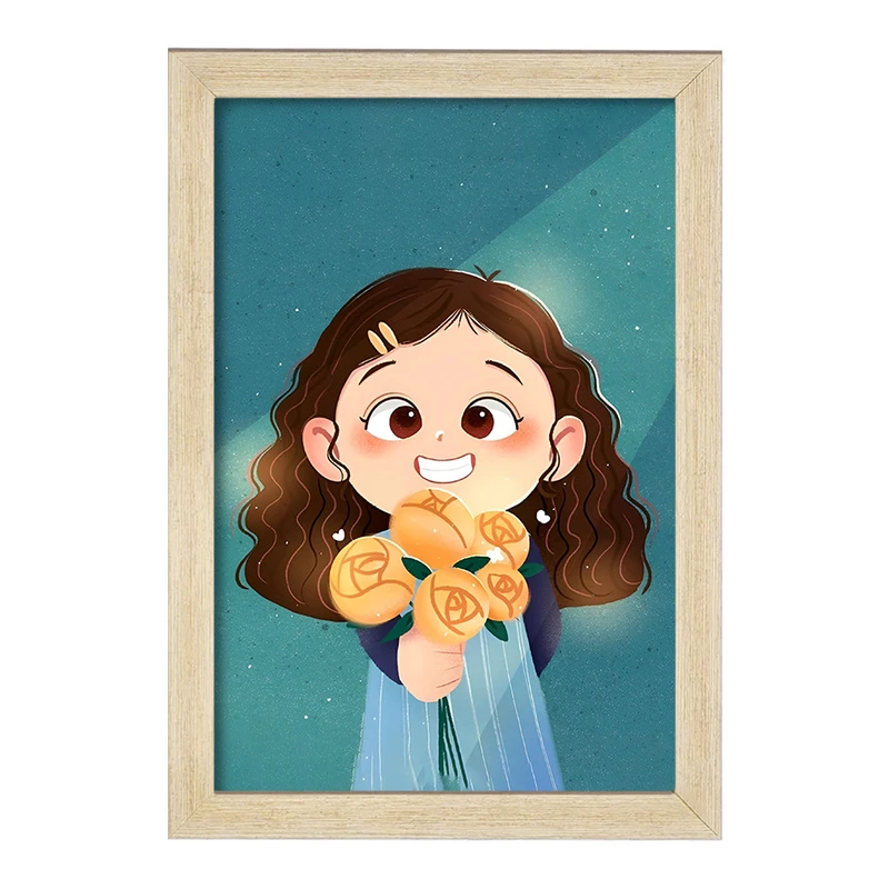 تابلو خندالو مدل دخترانه بانمک کد F8241