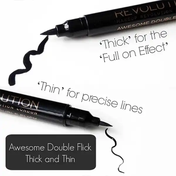 خط چشم رولوشن مدل DOUBLE FLICK