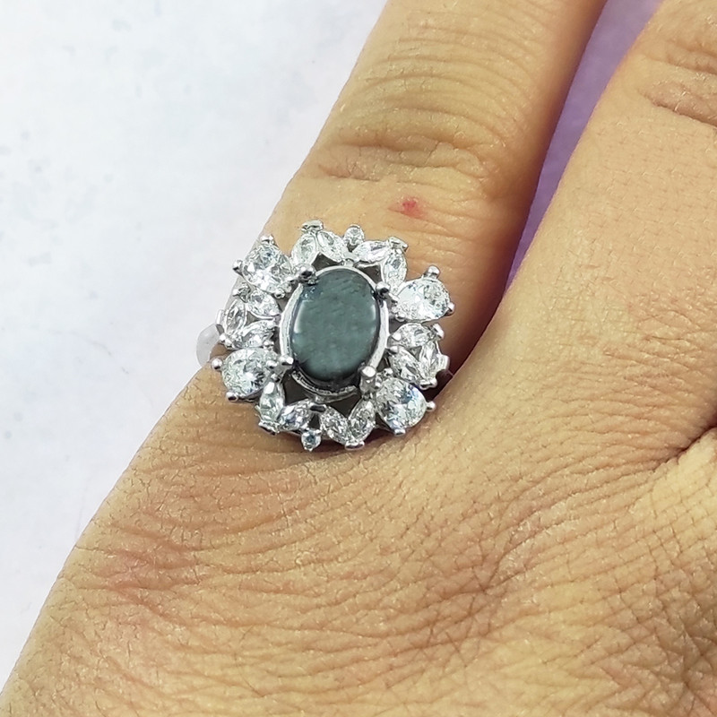 انگشتر نقره زنانه سلین کالا مدل حدید کد 15