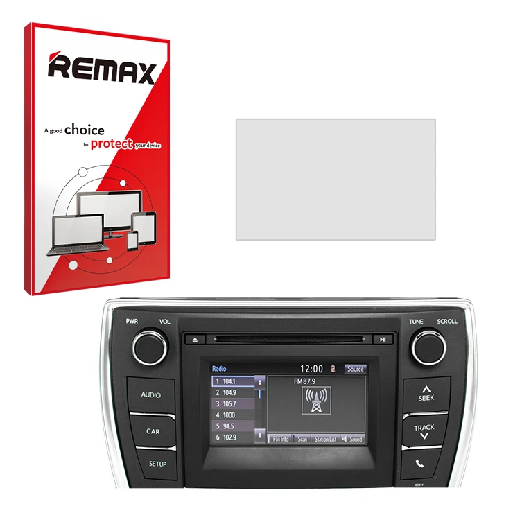 محافظ مانیتور مات ریمکس مدل Fabric مناسب برای تویوتا کمری هیبرید ال ایکس