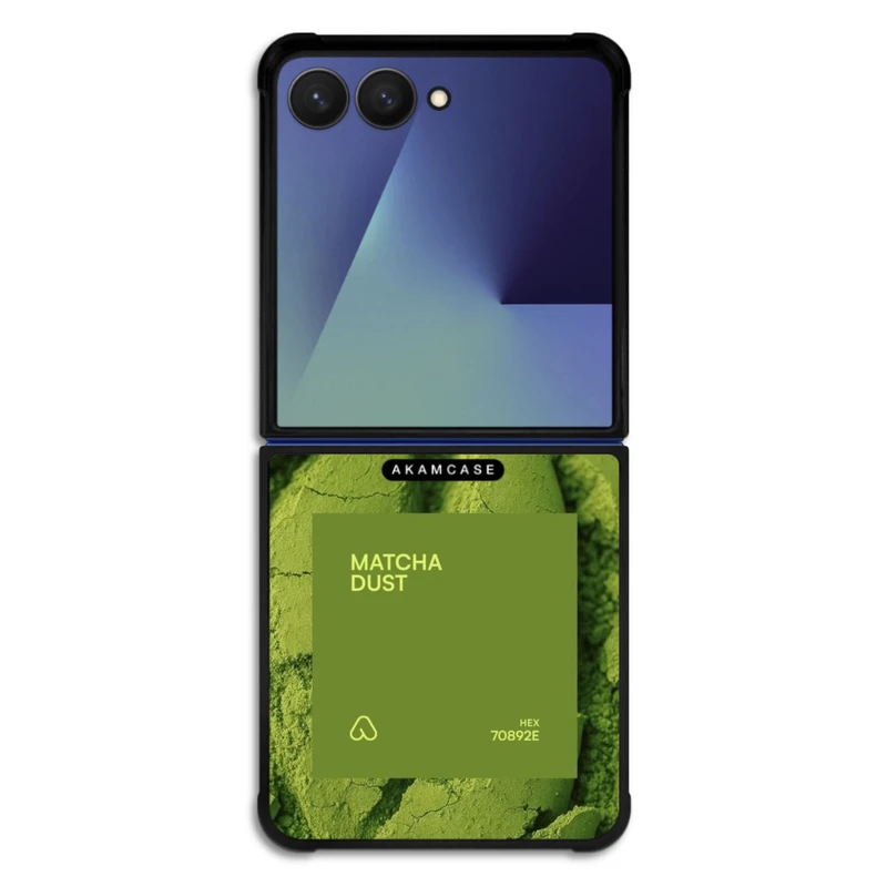 کاور آکام مدل AMC-WSGZFLIP7-MATCHA-1 مناسب برای گوشی موبایل سامسونگ Galaxy Z Flip 7