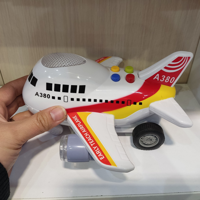 هواپیما بازی مدل ایر باس A380 موزیکال کد NO.233