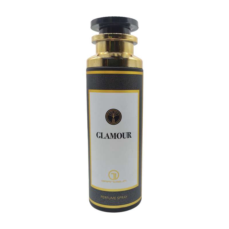 اسپری بدن زنانه گراندیور مدل Glamour حجم 200 میلی لیتر اسپری بدن زنانه گراندیور مدل Glamour حجم 200 میلی لیتر