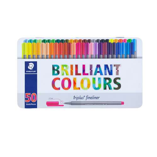 روان نویس 50 رنگ استدلر مدل triplus fineliner