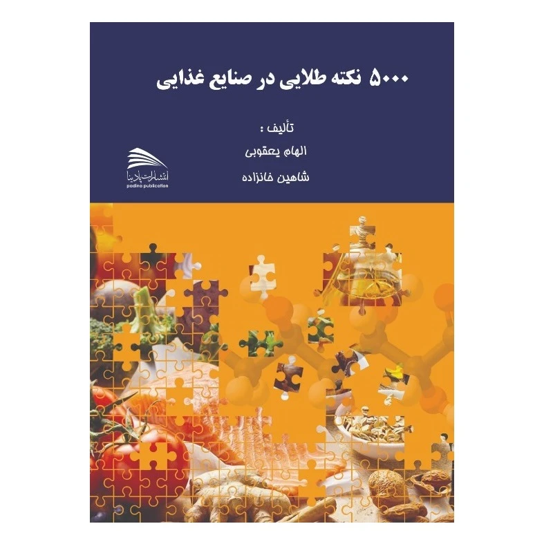 کتاب 5000 نکته طلائی در صنایع غذایی اثر الهام یعقوبی‌همگینی و شاهین خانزاده انتشارات پادینا