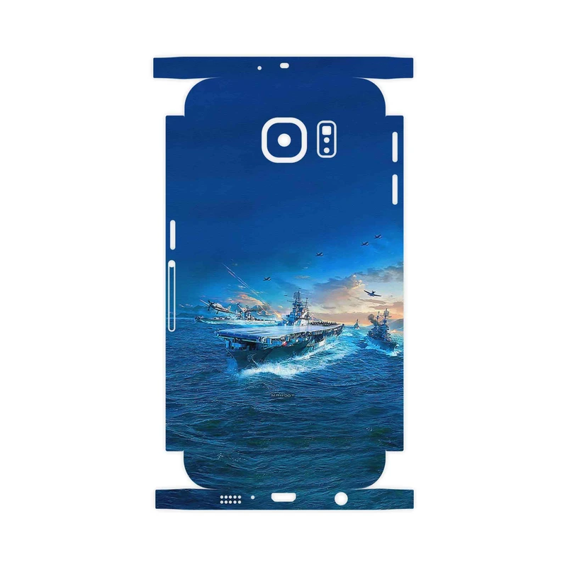 برچسب پوششی ماهوت مدل Warship-FullSkin مناسب برای گوشی موبایل سامسونگ Galaxy S6 Edge