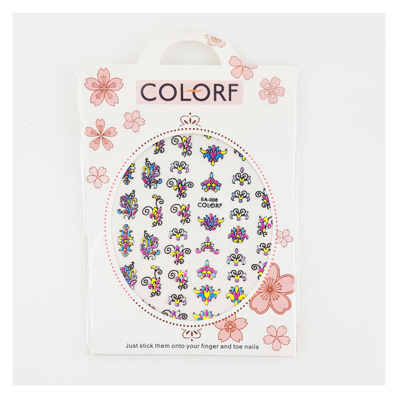 برچسب ناخن مدل 006