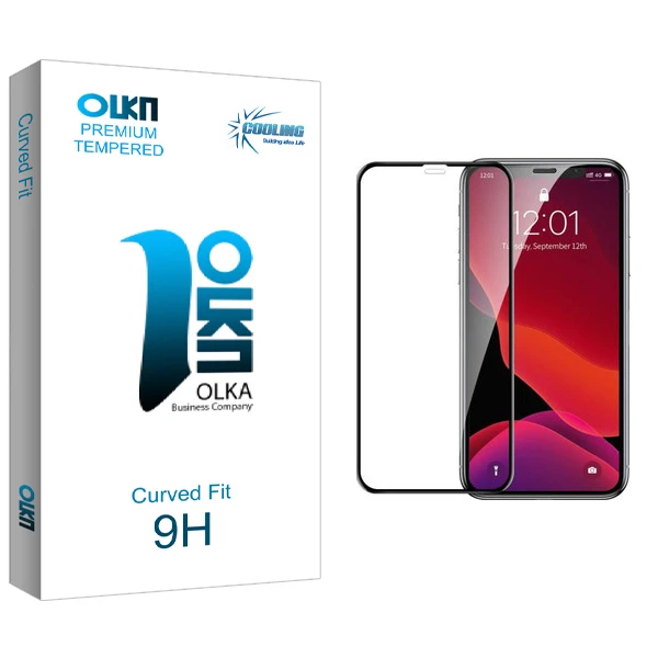 محافظ صفحه نمایش کولینگ مدل Olka glass مناسب برای گوشی موبایل اپل Iphone XS MAX