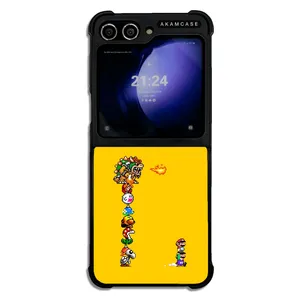 AKAM AMC-WSGZFLIP5-SUPER MARIO4 Cover For Samsung Galaxy Z Flip 5