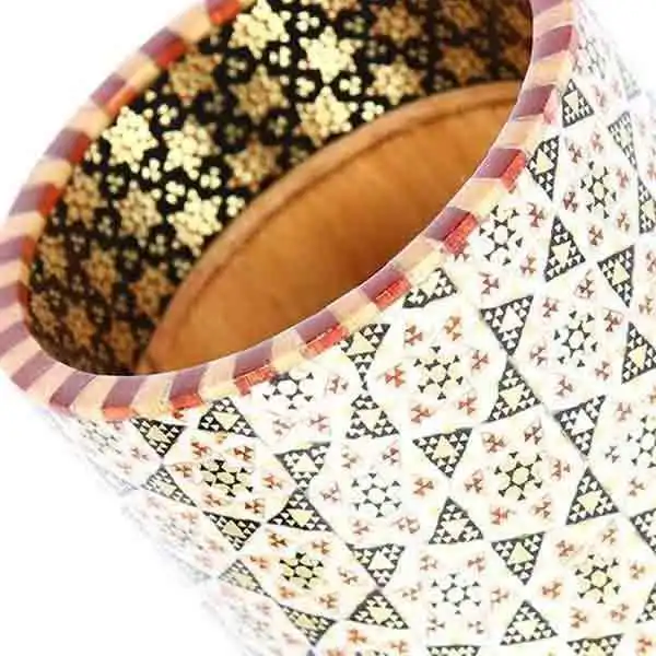 قلمدان خاتم کاری مدل لیوانی کد 13