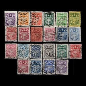 تمبر یادگاری مدل خارجی مجموعه 22 عددی 