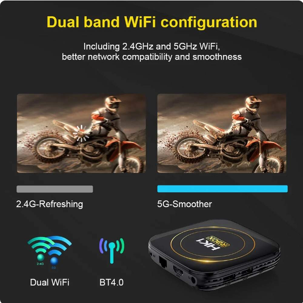 اندروید باکس مدل HK1 RBOX H8S