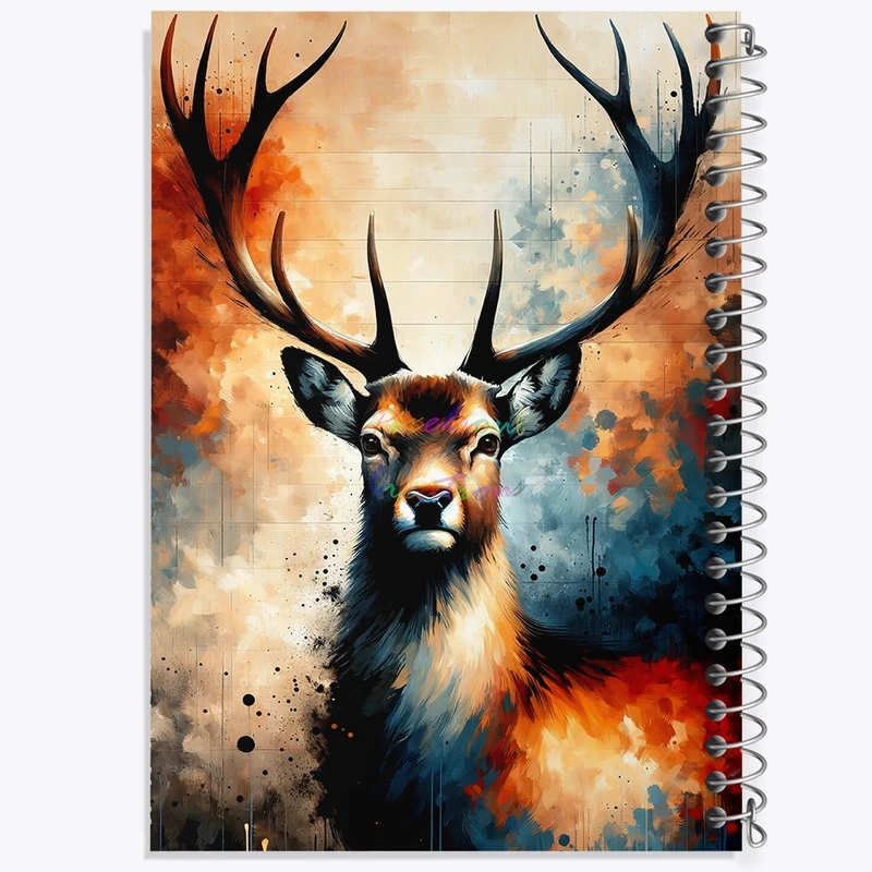 دفتر نت موسیقی 50 برگ خندالو مدل گوزن کد F1212