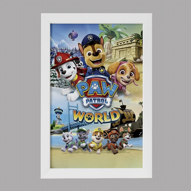 تابلو خندالو مدل سگ های نگهبان کد F2103