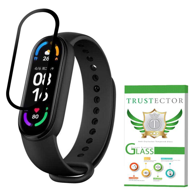 محافظ صفحه نمایش نانو تراستکتور مدل PMB-Glass مناسب برای مچ بند هوشمند شیائومی Mi Smart Band 6