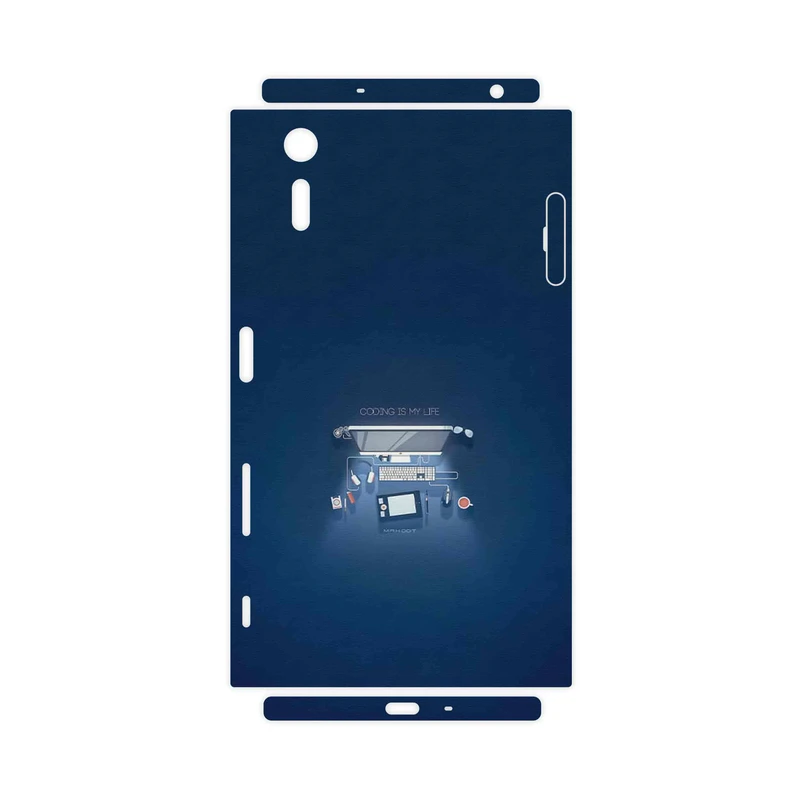 برچسب پوششی ماهوت مدل Programming 3-FullSkin مناسب برای گوشی موبایل سونی Xperia XZ