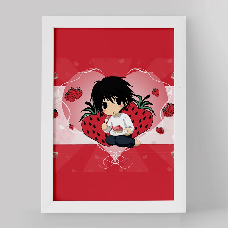 تابلو خندالو مدل ال لاولیت انیمه دفترچه مرگ کد 11326