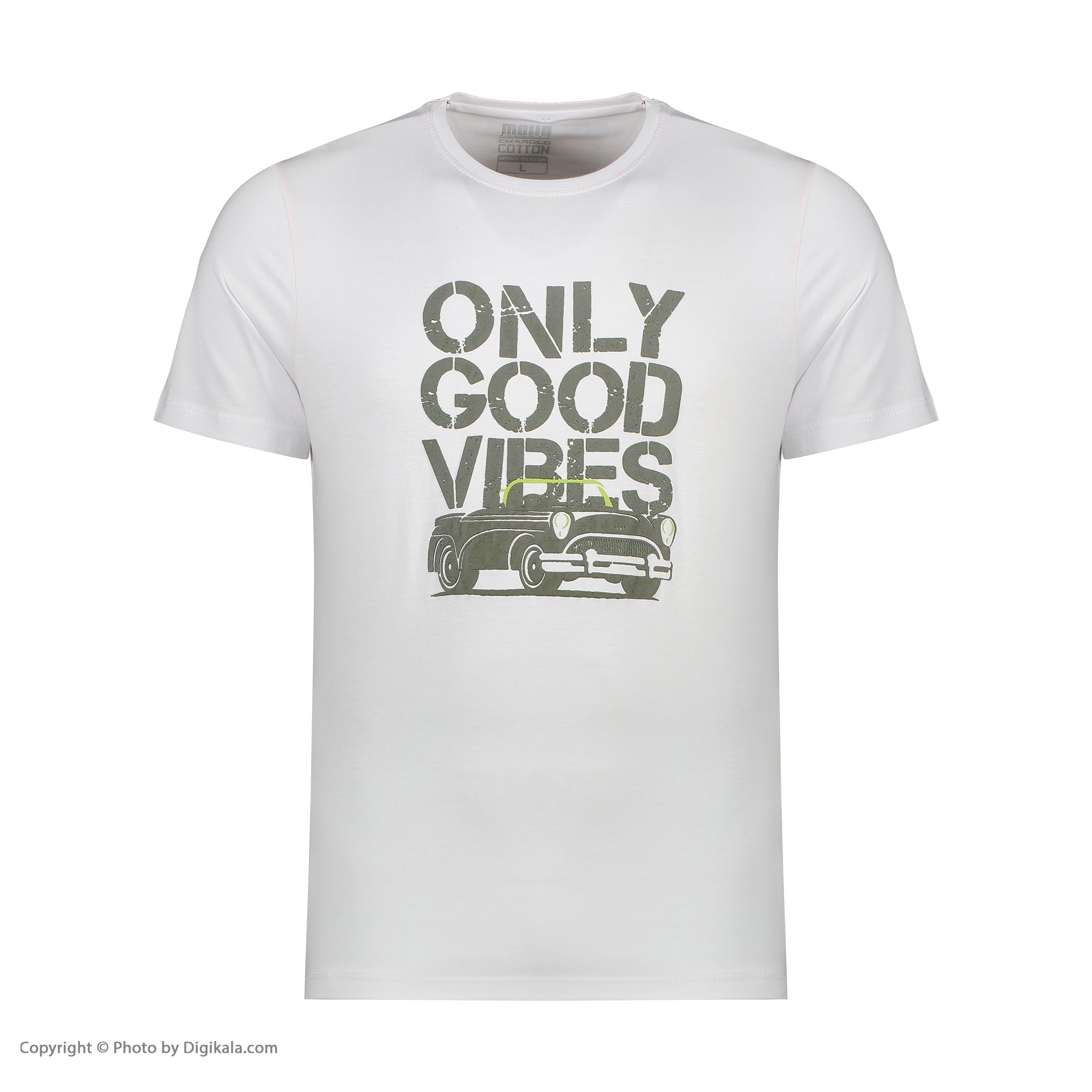 تی شرت آستین کوتاه مردانه موها فیتنس مدل ONLY GOOD