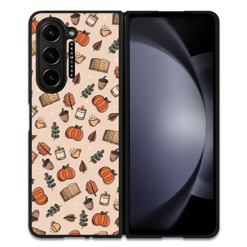 کاور آکام مدل AMC-WSGZFOLD5-PUMPKIN-7 مناسب برای گوشی موبایل سامسونگ Galaxy Z Fold 5