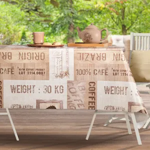 سفره شش نفره مادام کوکو مدل Chayne.Kahve.-RCT100.140