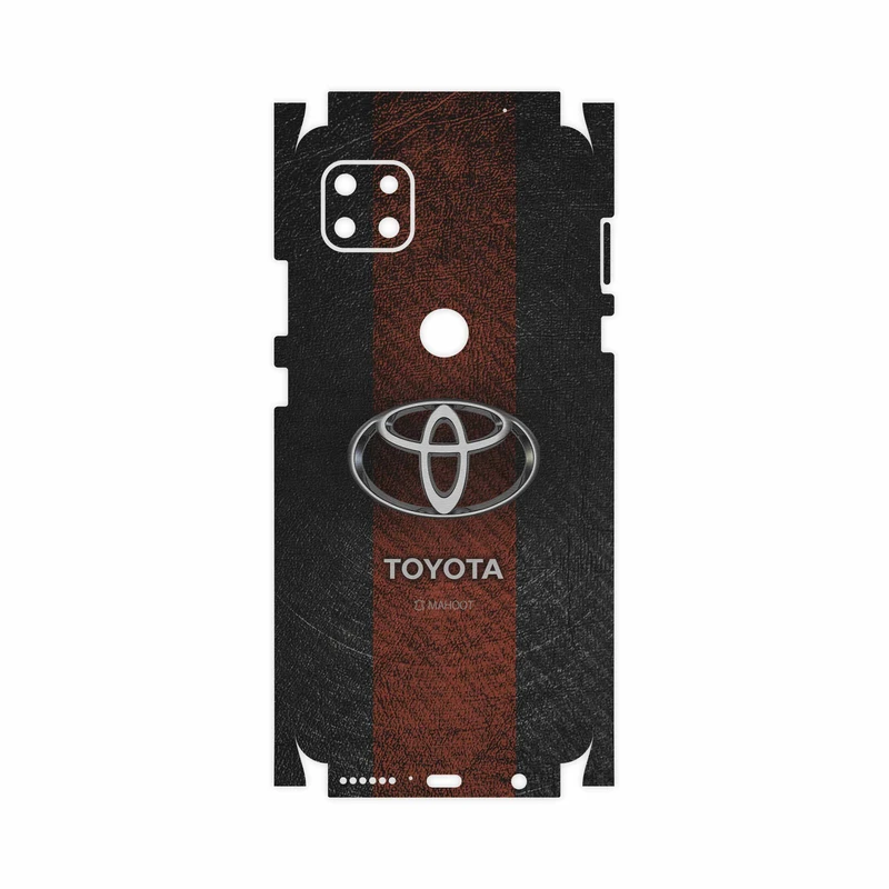 برچسب پوششی ماهوت مدل TOYOTA-Logo-FullSkin مناسب برای گوشی موبایل موتورولا MOTO G 5G